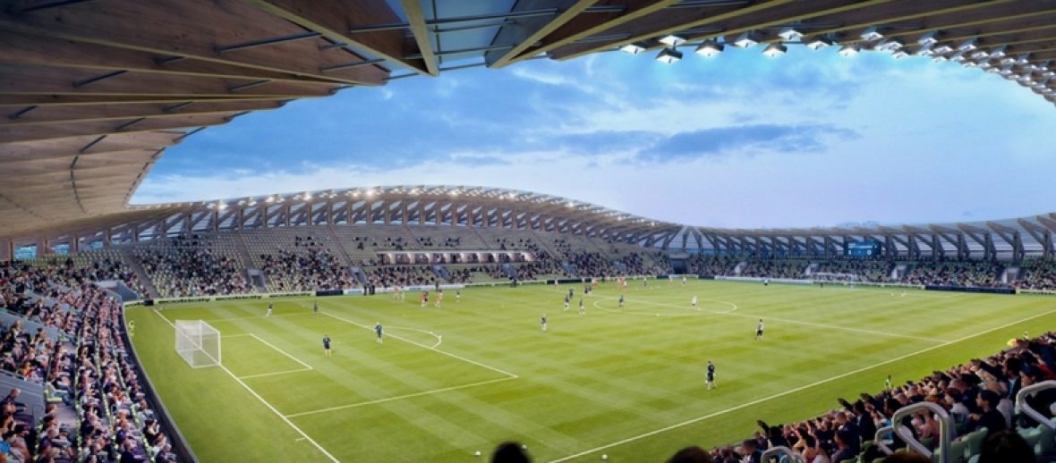 Un intero stadio in legno? È architettura sostenibile!