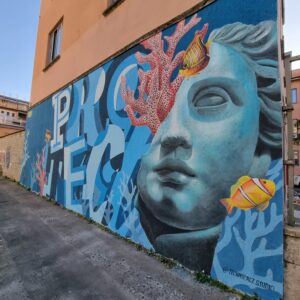 Il murales di AGN Energia a Milano